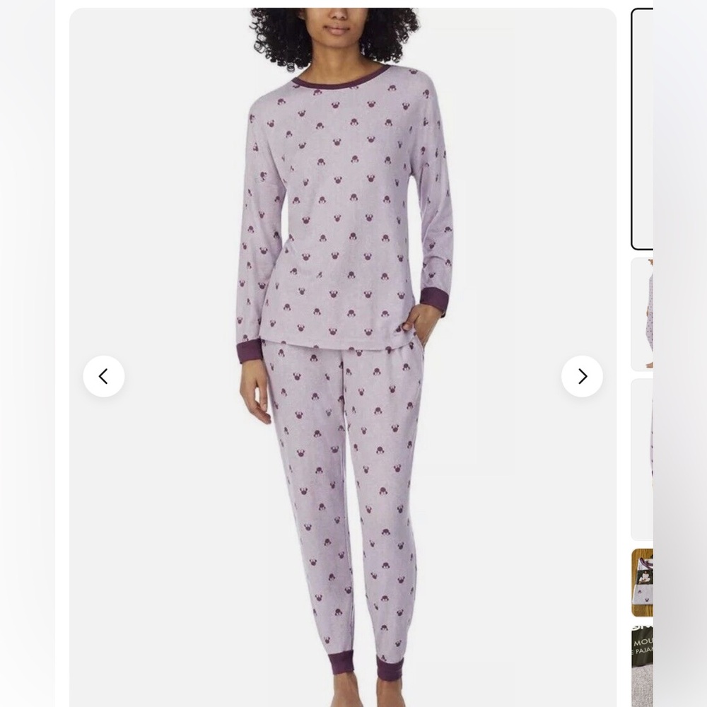 Disney Minnie Mouse Cozy 2-Pc PJ Set